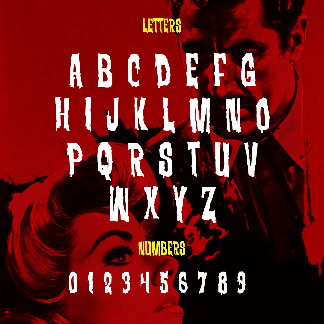 Morte Violenta - Giallo Horror Font - Image 2