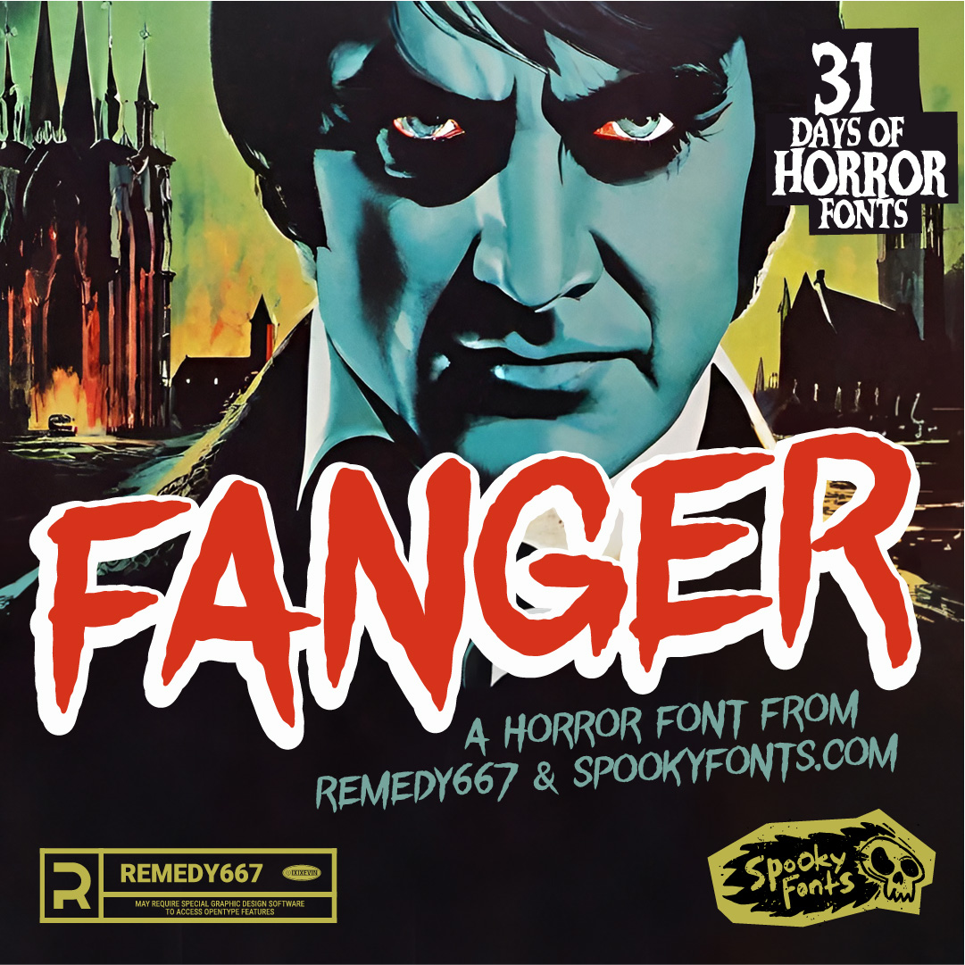Fanger Spooky Fonts fanger-spooky-fonts
